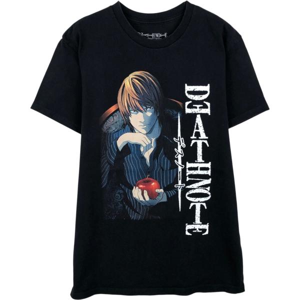 古着 DEATH NOTE デスノート 夜神月 アニメ キャラクタープリントT
