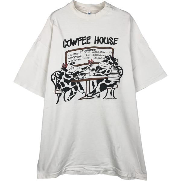Hanes（ヘインズ） 古着 90年代 Hanes BEEFY-T プリントTシャツ USA製