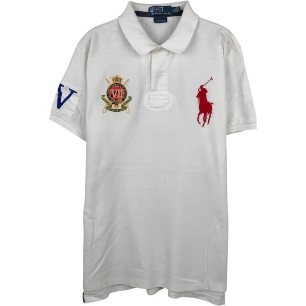 断*服様 ビックポニー　ポロシャツ　xs 古着 ラルフローレン Ralph Lauren POLO by CUSTOM FIT ビッグポニー