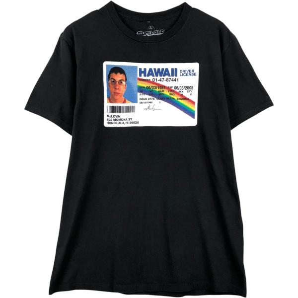 古着 SUPER BAD スーパーバッド 童貞ウォーズ 映画 ムービーTシャツ メンズL相当 /eaa649622