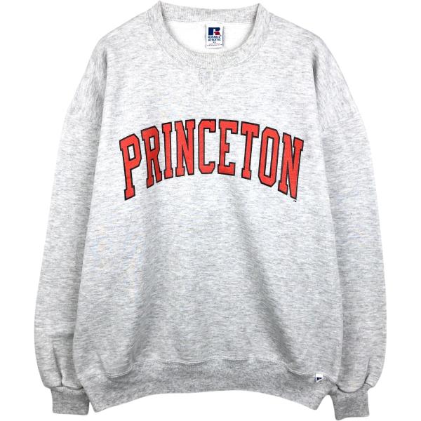 古着 90年代 ラッセル Russell PRINCETON プリンストン大学 カレッジスウェットシャツ トレーナー USA製 メンズXL相当 ヴィンテージ/eaa650236 古着 90年代 ラッセル PRINCETON プリンストン大学 カレッジスウェット