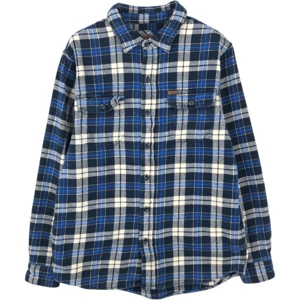 古着 オービス ORVIS 長袖 フランネルチェックシャツ メンズM相当 /eaa650280