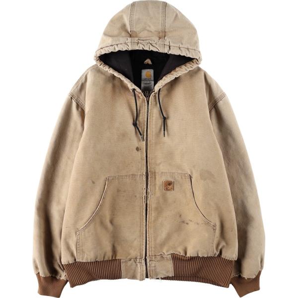 Carhartt（カーハート） 古着 アクティブジャケット ダックフルジップ