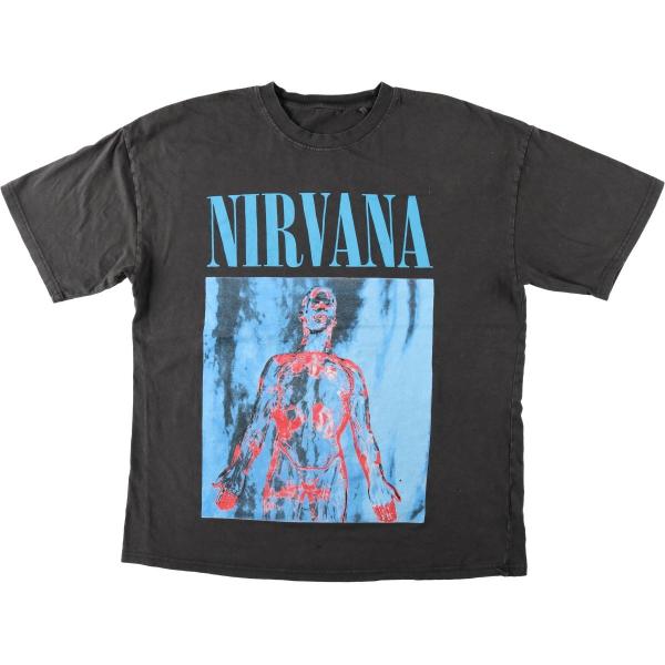 古着 NIRVANA ニルヴァーナ バンドTシャツ バンT メンズXL相当