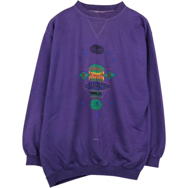 Ocean Pacific（オーシャンパシフィック） 古着 プリントスウェット