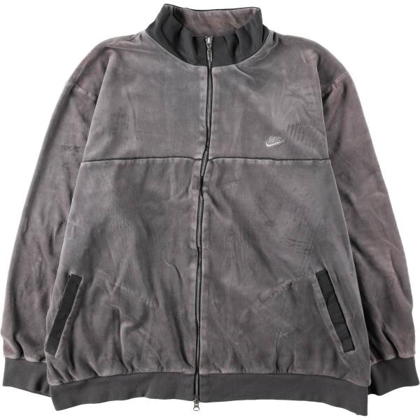 ま*)様 【雰囲気最高❗️】ビンテージ  ベロア ジャージ 古着 ア NIKE（ナイキ） 古着 00年代 ベロアジャージ トラックジャケット