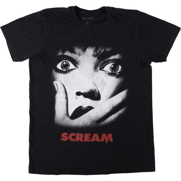 古着 SCREAM スクリーム 映画 ムービーTシャツ メンズL相当 /eaa658119