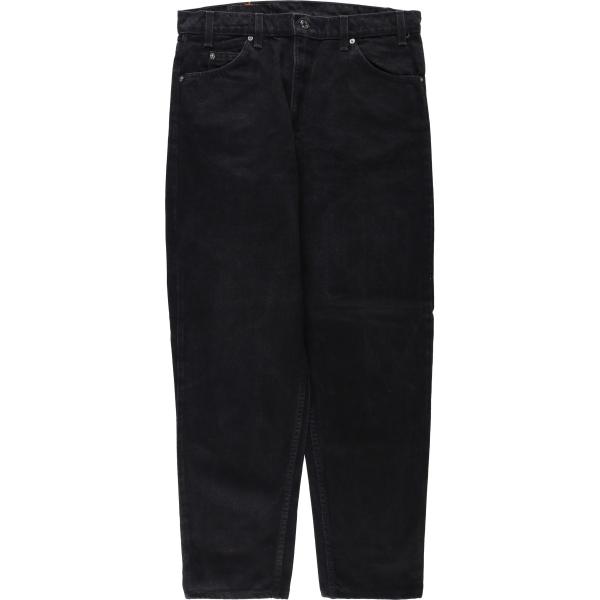 古着 90年代 リーバイス Levi's 550 RELAXED FIT TAPERED LEG ブラックデニム テーパードデニムパンツ USA製 メンズw35相当 ヴィンテージ/eaa663402 Levi's（リーバイス） 古着 90年代 Levi's 550 RELAXED FIT TAPERED