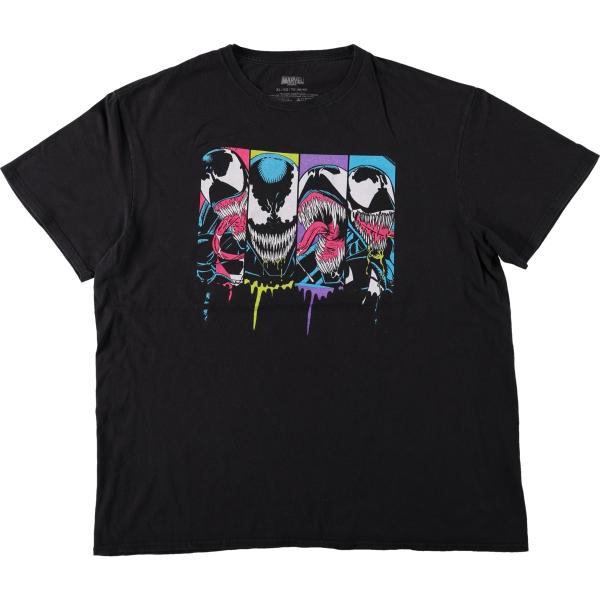 古着 マーベル MARVEL VENOM ヴェノム キャラクタープリントTシャツ メンズXL相当 /eaa667077