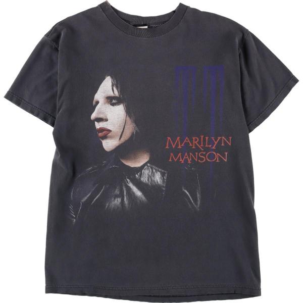 00s】 マリリンマンソン marilyn manson Tシャツ バンT