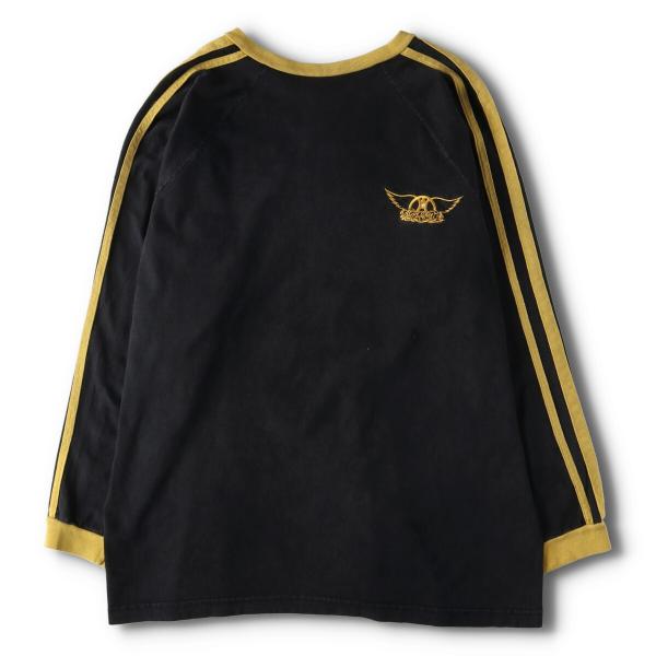 古着 90年代 giant AEROSMITH エアロスミス ロンT バンドTシャツ バンT