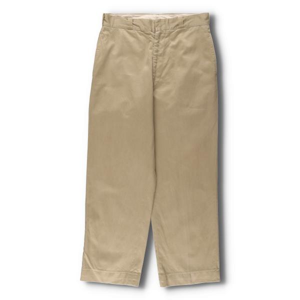 古着 60年代 米軍実品 U.S.ARMY ミリタリー チノパンツ USA製 32×31