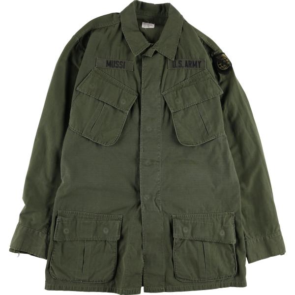 【70s】アメリカ軍/U.S.ARMY　5thジャングルファティーグ ジャケット 60s ∼ 70s US ARMY JUNGLE FATIGUE JACKET 5th TYPE | 古着屋