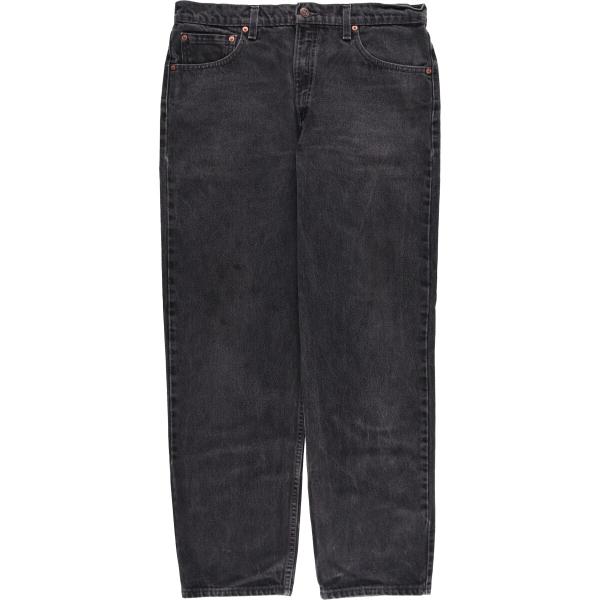 90s USA製 ブラックデニム リーバイス 550 W34 L30 アメリカ製