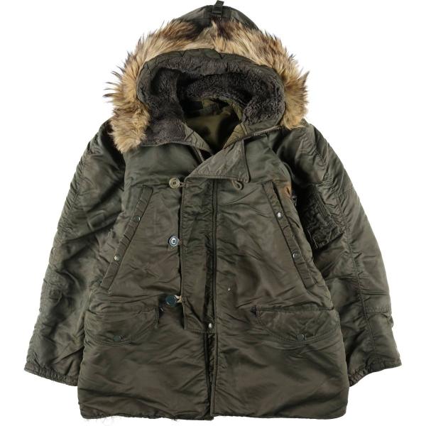 60s 米軍 N-3B ミリタリージャケット フライトジャケット ヴィンテージ 古着 60年代 米軍実品 N-3B ミリタリー フライトジャケット USA製