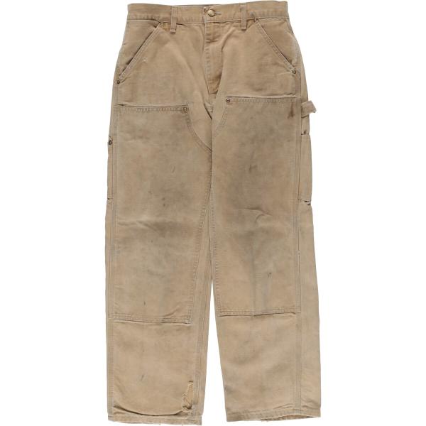 古着 Carhartt ダブルニー ペインターパンツ 00s Carhartt ダブルニー ペンキ ダック ペインターパンツ メンズ M