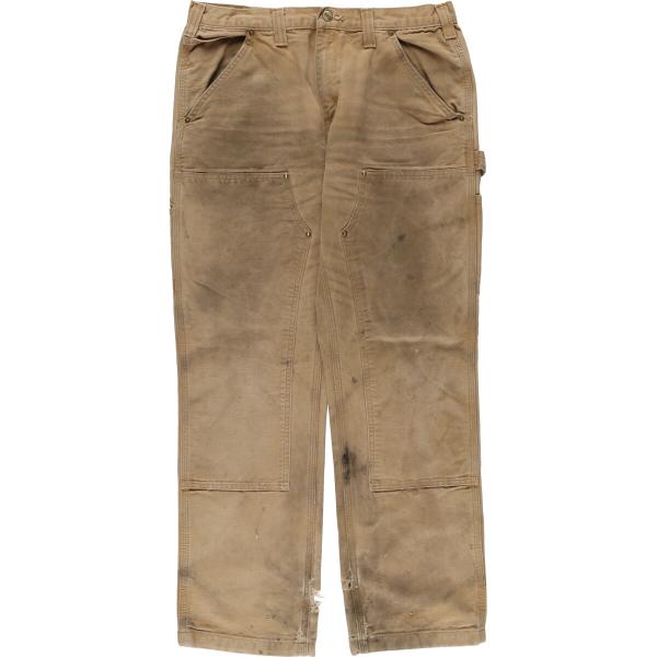 古着　Carhartt　カーハート　ダックパンツ　W34 L34 Carhartt 古着 カーハート RELAXED FIT ダブルニー ダック