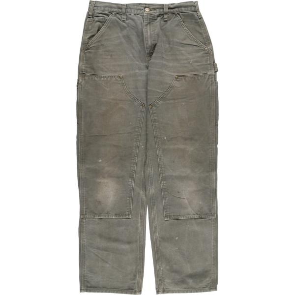 古*引様 カーハート Carhartt ダブルニー ダックワークパンツ USA 90s USA製 carharttカーハート ダブルニー ダック地 ペインター
