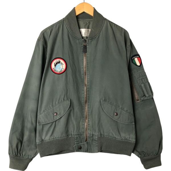 40s ww2 Regia Aeronautica イタリア軍フライトジャケット DEAD STOCK】Italian Air Force Flight Jacket イタリア軍 フライト