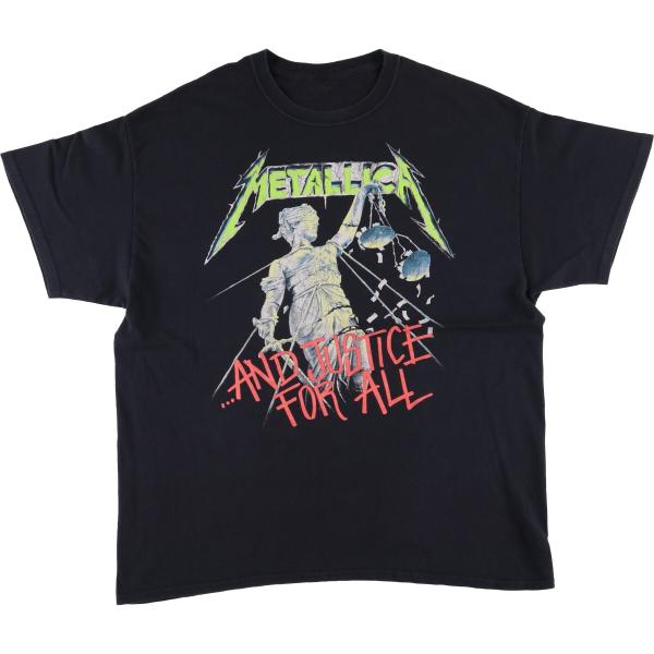 00s  メタリカ  ビンテージバンドTシャツ　M 古着 00年代 Metallica メタリカ バンドTシャツ バンT メンズXL相当