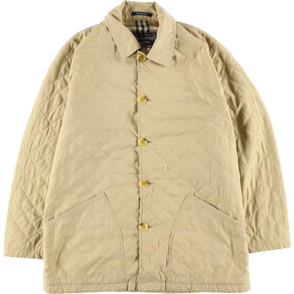 古着 バーバリー Burberry's 中綿入り キルティングジャケット パファージャケット メンズL相当/evb029865 BURBERRY（バーバリー） 古着 Burberry's 中綿入り キルティング