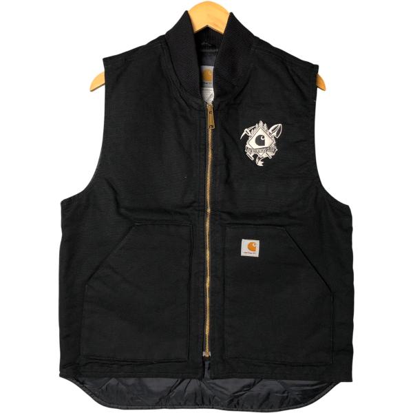 Carhartt 古着 カーハート クラシックベスト 中綿入り ダック