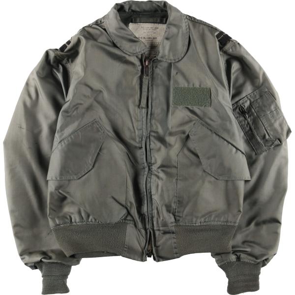 古着 80年代 米軍実品 CWU-36 ミリタリー フライトジャケット USA製 メンズL相当 ヴィンテージ /evb031262 古着 80年代 米軍実品 CWU-36 ミリタリー フライトジャケット USA製