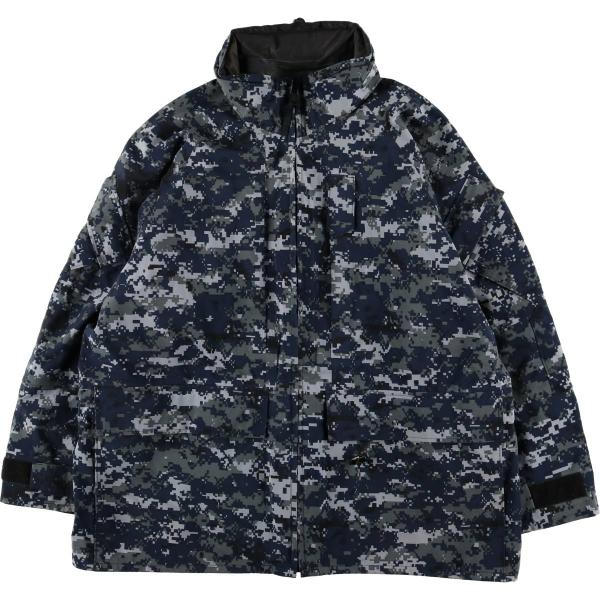 古着 00年代 米軍実品 迷彩柄 NWU デジタルカモ ミリタリー ゴアテックスパーカー USA製 X-LARGE-REGULAR メンズXL相当/evb031479 古着 00年代 米軍実品 迷彩柄 NWU デジタルカモ ミリタリー ゴアテック