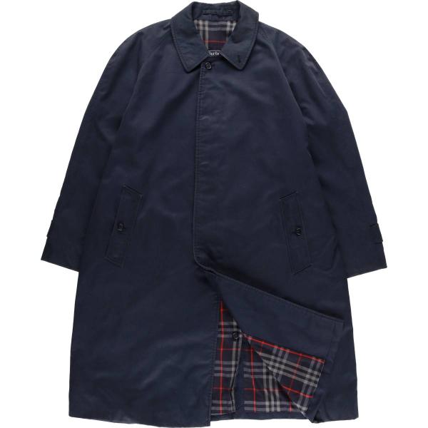 90s 英国製 ビンテージ Burberry バルマカーン ステンカラーコート BURBERRY（バーバリー） 古着 90年代 Burberry's コットン100％ ステン