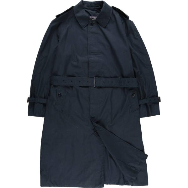 美品 バーバリー ステンカラーコート バルマカーン ヴィンテージ ブラック M BURBERRY（バーバリー） 古着 Burberry's ステンカラーコート バルマ