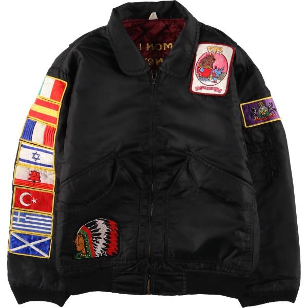 古着 民間品 CWU-45/Pタイプ ミリタリー フライトジャケット メンズS相当 ヴィンテージ/evb032529 古着 民間品 CWU-45/Pタイプ ミリタリー フライトジャケット メンズS