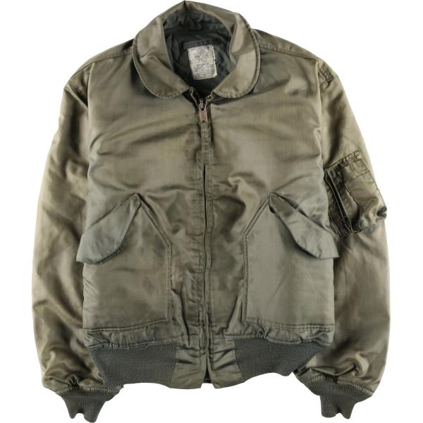古着 80年代 米軍実品 CWU-45/P ミリタリー フライトジャケット USA製