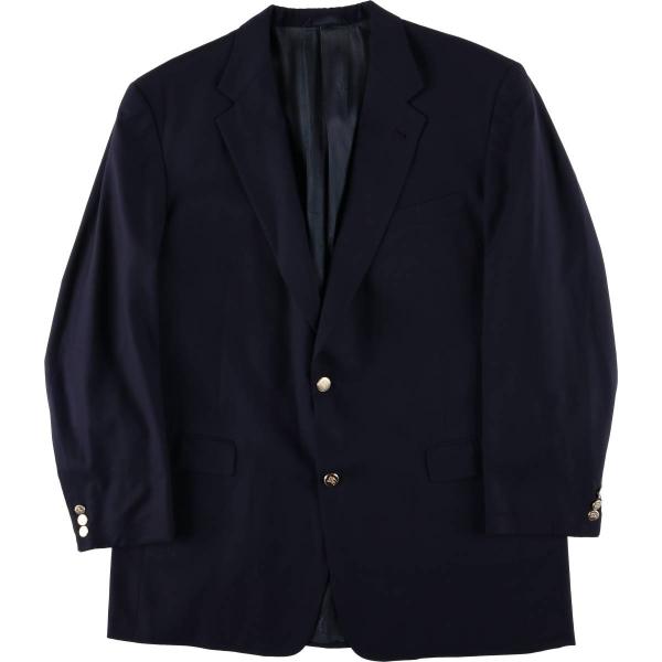 BURBERRY 古着 バーバリー Burberry's LONDON 紺ブレザー テーラード