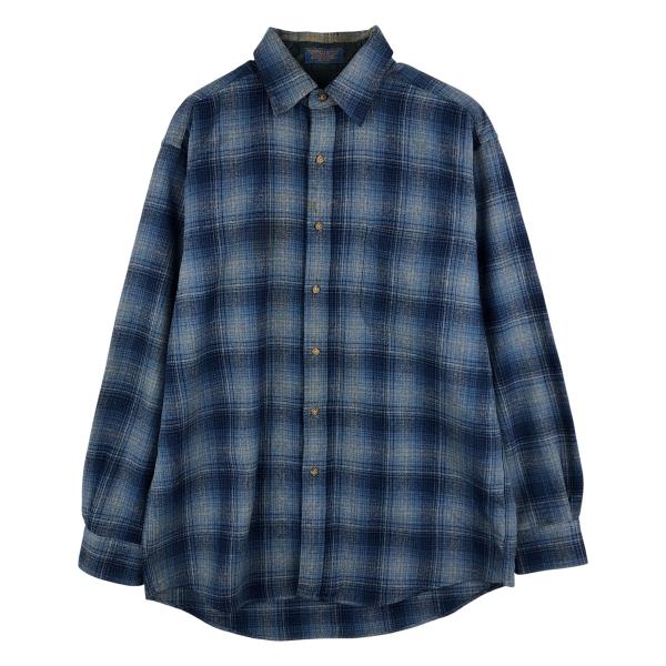 PENDLETON（ペンドルトン） 古着 オンブレチェック ウールシャツ