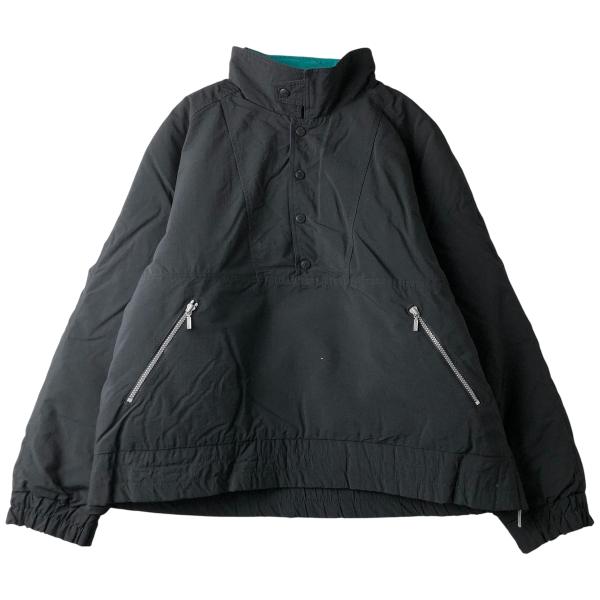 ✅️【ヴィンテージ】エディー・バウアー USA製　黒タグ　90s　ダッフルコート Eddie Bauer（エディーバウアー） 古着 80~90年代 黒タグ ハーフジップ