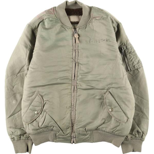 古着 90~00年代 ラルフローレン POLO JEANS COMPANY MA-1タイプ 中綿