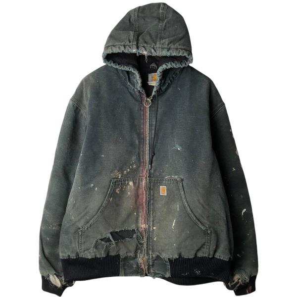Carhartt（カーハート） 古着 アクティブジャケット ダックフルジップ