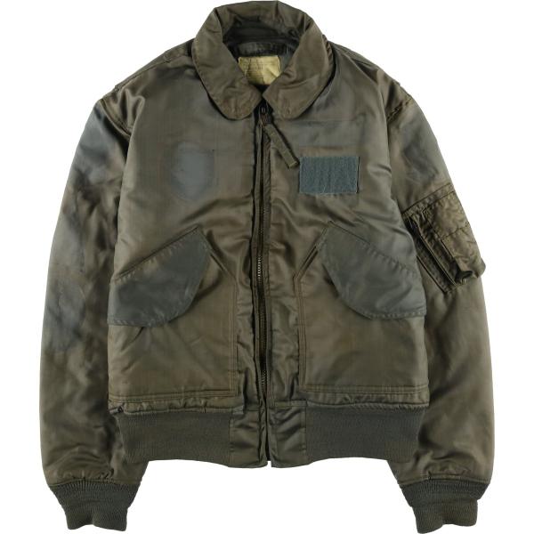 古着 70年代 米軍実品 CWU-45/P ミリタリー フライトジャケット USA製
