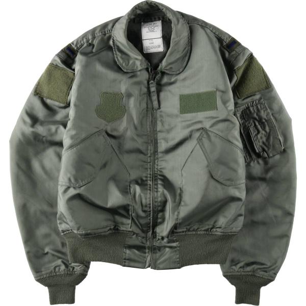 古着 米軍実品 00年代 ミリタリー フライトジャケット CWU-36/P USA製 LARGE メンズL相当/evb034432 古着 米軍実品 00年代 ミリタリー フライトジャケット CWU-36/P USA製