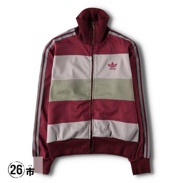 80s アディダス  トラックジャケット adidas（アディダス） 古着 70~80年代 adidas VENTEX社製 ジャージ