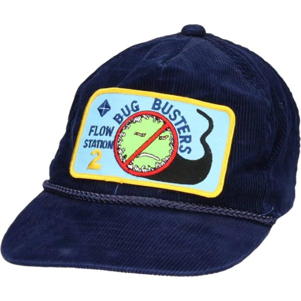 古着 90年代 YOUNY FLOW トラッカーキャップ コーデュロイキャップ