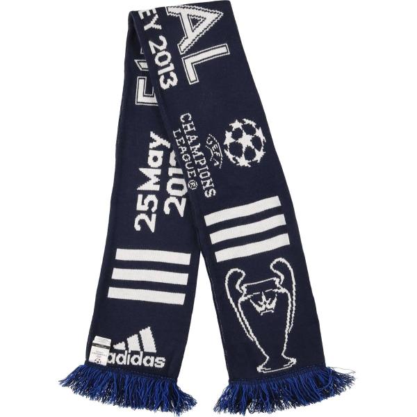 古着 アディダス adidas CHAMPIONS LEAGUE チャンピオンズリーグ サッカー アクリルマフラー 英国製/gaa005964 adidas（アディダス） 古着 adidas CHAMPIONS LEAGUE チャンピオンズ