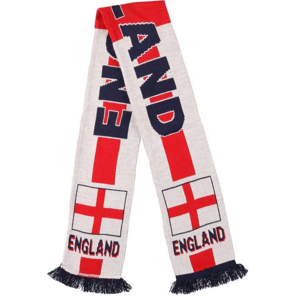 古着 ENGLAND イングランド代表 サッカー アクリルマフラー 英国製
