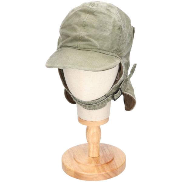 古着 米軍 U.S.NAVY デッキ キャップ USA製 7 1/2 フリーサイズ相当