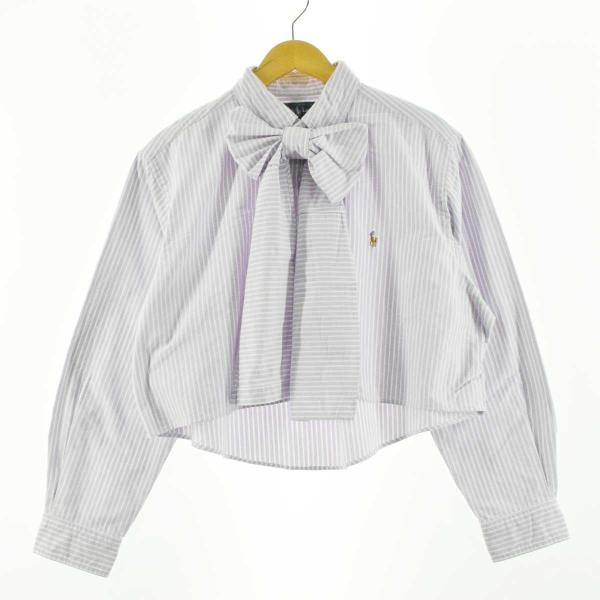 JAMリメイク ラルフローレン Ralph Lauren ストライプ柄 長袖 ビッグ