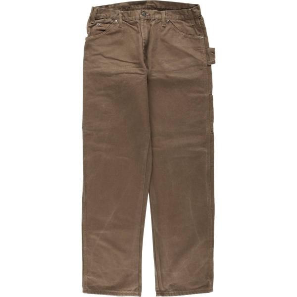 古着 ディッキーズ Dickies ダックペインターパンツ メンズw34相当/rab181221 Dickies（ディッキーズ） 古着 ダックペインターパンツ メンズw34相当