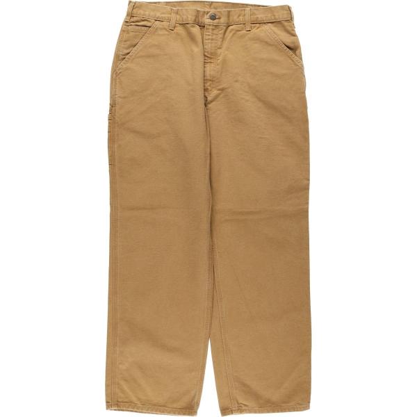 古着 カーハート Carhartt Dungaree Fit ダックペインターパンツ メンズw36相当/rab181278 Carhartt（カーハート） 古着 Carhartt Dungaree Fit ダックペインター