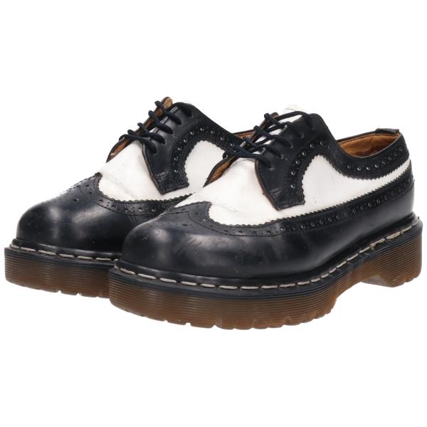 ジ*ル様 Dr.Martens ドクターマーチン MADE IN ENGLAND Dr.Martens 古着 ドクターマーチン ウイングチップ 5ホール