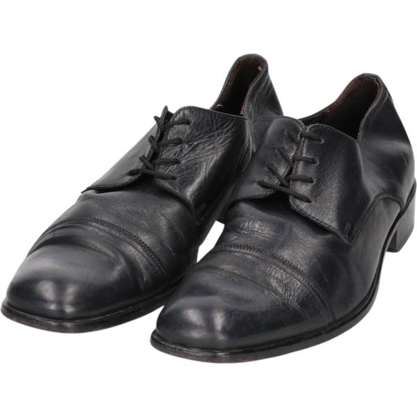 古着 CONTE スクエアトゥ ストレートチップシューズ イタリア製 40  