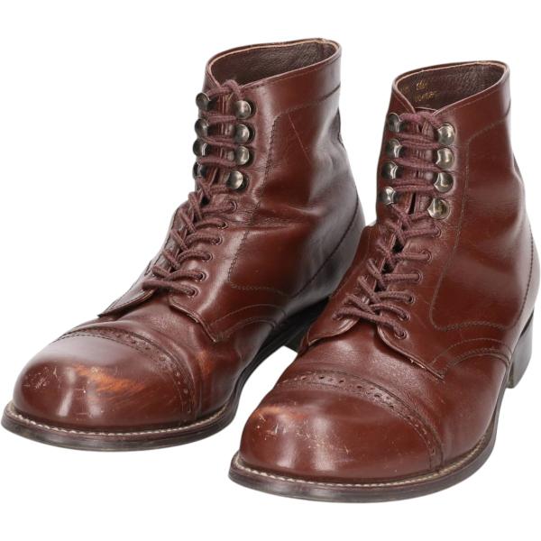 古着 SIR IMPERIAL ストレートチップ ショートブーツ 8 メンズ26.0cm相当 /saa013905 古着 SIR IMPERIAL ストレートチップ ショートブーツ 8 メンズ26.0cm